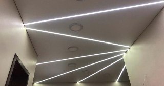 Световые линии на потолке Саянск, цена от 2580 руб.